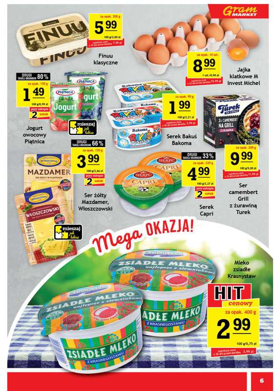Gram Market - gazetka promocyjna Gazetka od środy 20.05 do wtorku 26.05 - strona 6