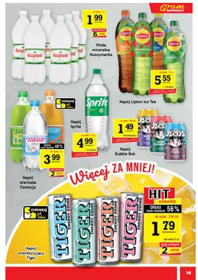 Gram Market - gazetka promocyjna Gazetka od środy 20.05 do wtorku 26.05 - strona 14