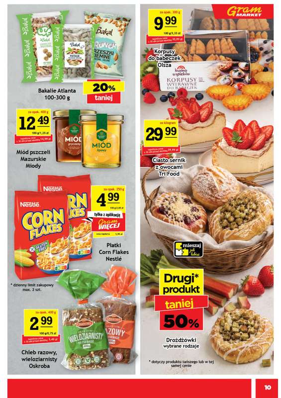 Gram Market - gazetka promocyjna Gazetka od środy 20.05 do wtorku 26.05 - strona 10