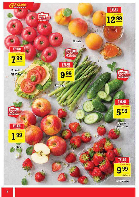 Gram Market - gazetka promocyjna Gazetka od środy 20.05 do wtorku 26.05 - strona 7