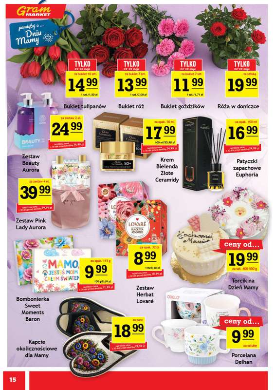Gram Market - gazetka promocyjna Gazetka od środy 20.05 do wtorku 26.05 - strona 15