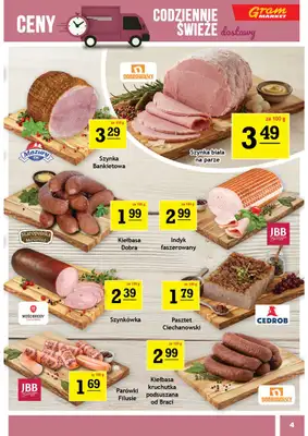Gram Market - gazetka promocyjna Gazetka od środy 20.05 do wtorku 26.05 - strona 4