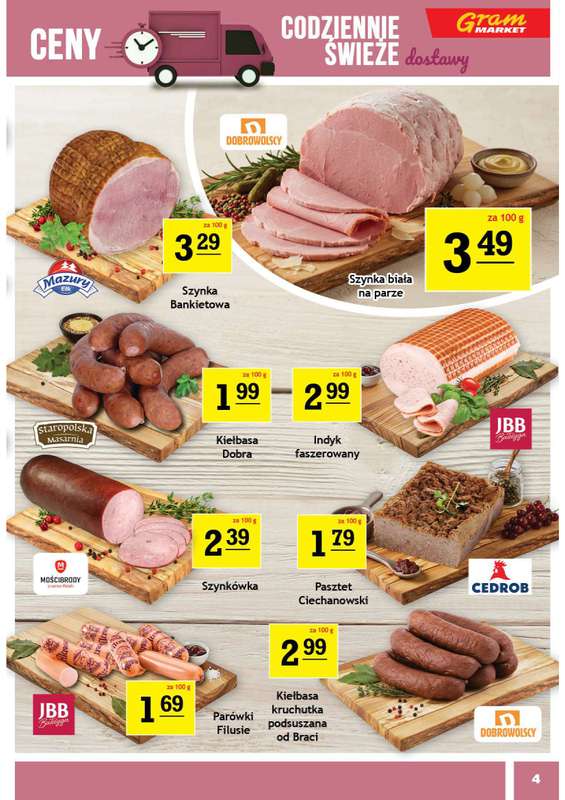 Gram Market - gazetka promocyjna Gazetka od środy 20.05 do wtorku 26.05 - strona 4