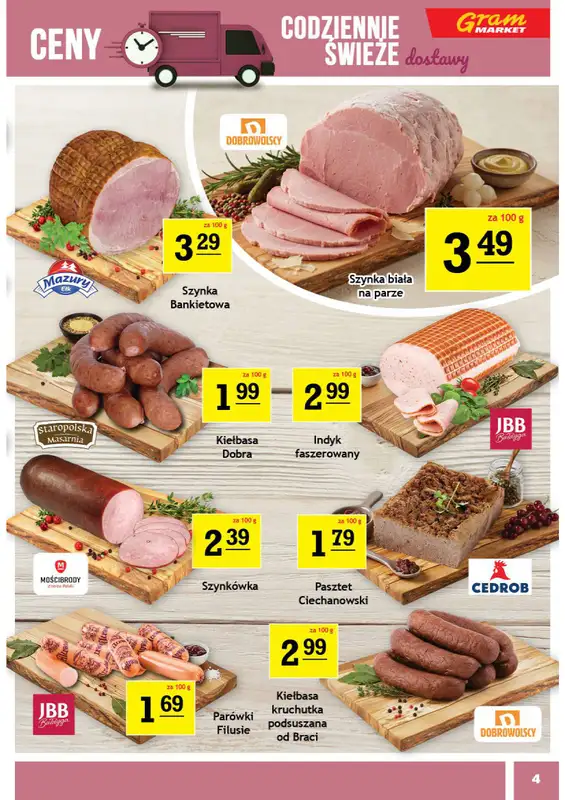 Gram Market - gazetka promocyjna Gazetka od środy 20.05 do wtorku 26.05 - strona 4