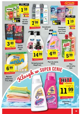 Gram Market - gazetka promocyjna Gazetka od środy 20.05 do wtorku 26.05 - strona 16