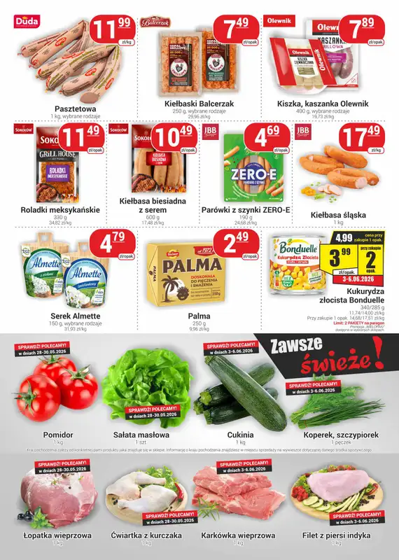 Delikatesy Sezam - gazetka promocyjna Gazetka od czwartku 28.05 do środy 10.06 - strona 2