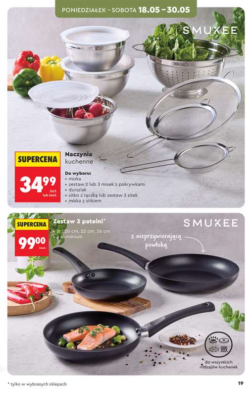 Biedronka - gazetka promocyjna Hity i inspiracje, od 16.05 od soboty 16.05 do środy 03.06 - strona 21