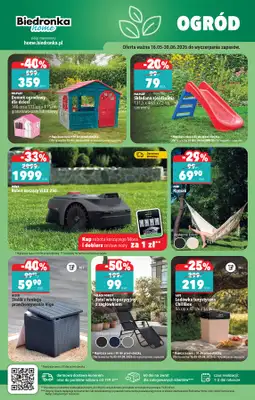 Biedronka - gazetka promocyjna Hity i inspiracje, od 16.05 od soboty 16.05 do środy 03.06 - strona 40