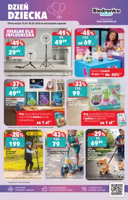 Biedronka - gazetka promocyjna Hity i inspiracje, od 16.05 od soboty 16.05 do środy 03.06 - strona 39