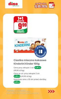 Dino - gazetka promocyjna Specjalna oferta na 15.05.2026 - promocje spoza gazetki od piątku 15.05 do piątku 15.05 - strona 9