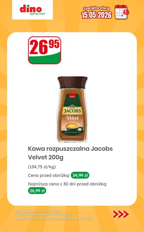 Dino - gazetka promocyjna Specjalna oferta na 15.05.2026 - promocje spoza gazetki od piątku 15.05 do piątku 15.05 - strona 8