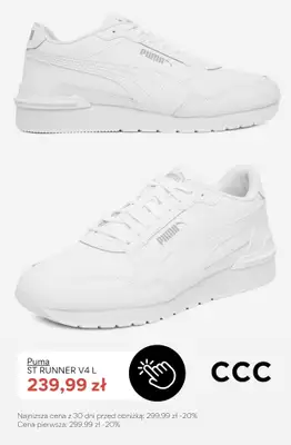 CCC - gazetka promocyjna Buty męskie marki PUMA od niedzieli 17.05  - strona 5