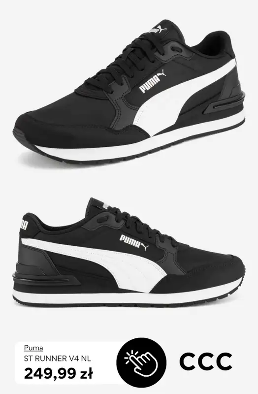 CCC - gazetka promocyjna Buty męskie marki PUMA od niedzieli 17.05  - strona 9