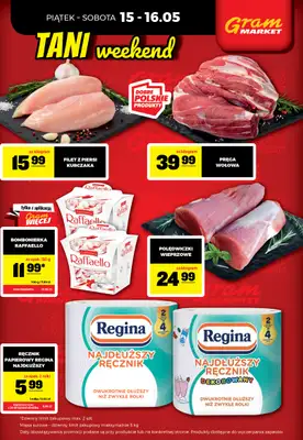 Gram Market - gazetka promocyjna Cały tydzień niskie ceny od piątku 15.05 do środy 20.05 - strona 2