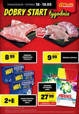 Żeberka wieprzowe trójkąty