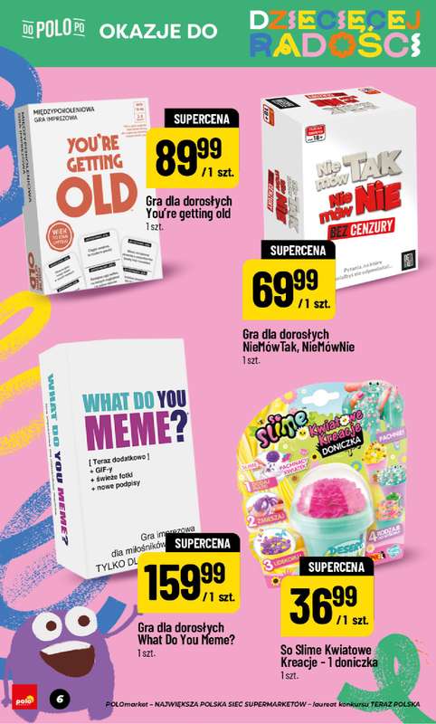 POLOmarket - gazetka promocyjna Katalog Dzień Dziecka od piątku 15.05 do czwartku 04.06 - strona 6