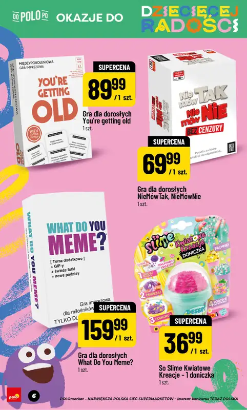 POLOmarket - gazetka promocyjna Katalog Dzień Dziecka od piątku 15.05 do czwartku 04.06 - strona 6