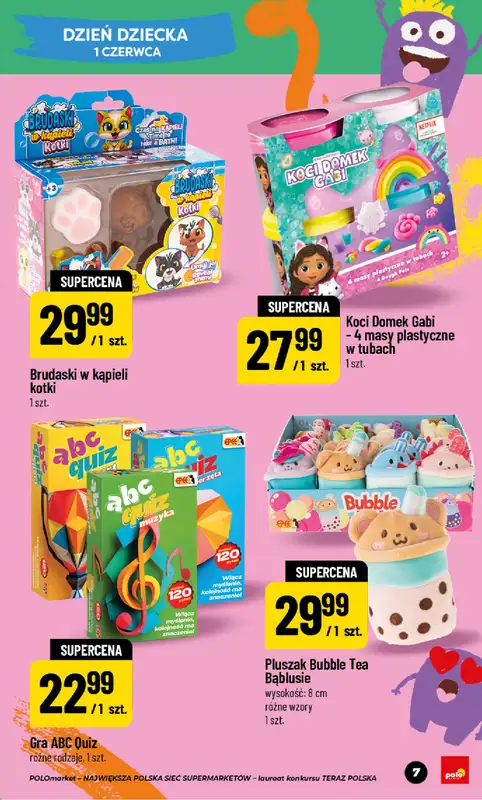 POLOmarket - gazetka promocyjna Katalog Dzień Dziecka od piątku 15.05 do czwartku 04.06 - strona 7