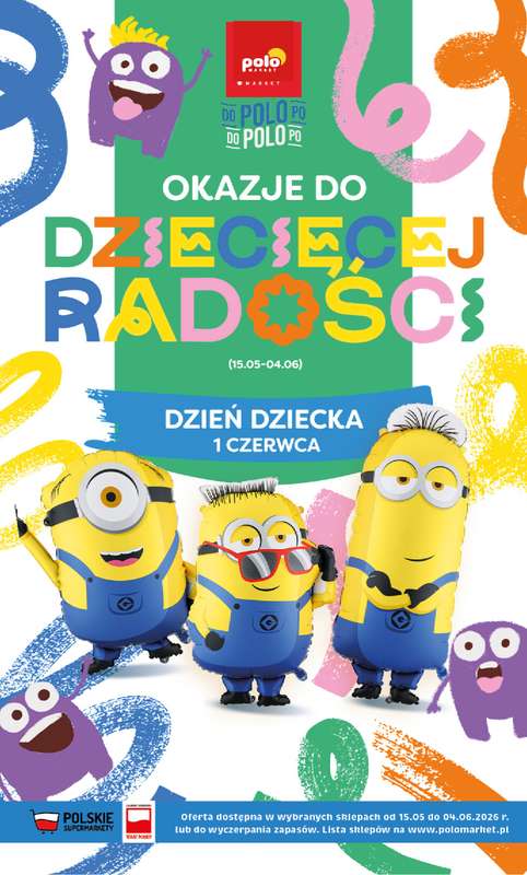 POLOmarket - gazetka promocyjna Katalog Dzień Dziecka od piątku 15.05 do czwartku 04.06