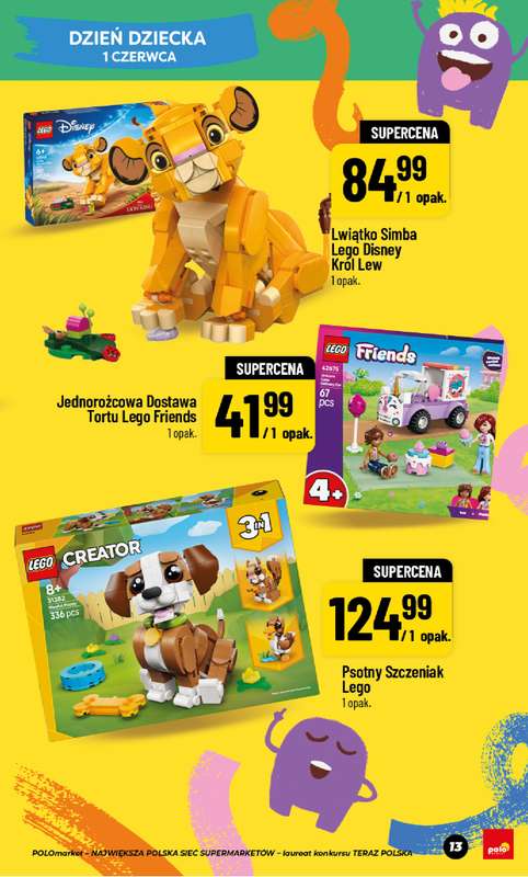 POLOmarket - gazetka promocyjna Katalog Dzień Dziecka od piątku 15.05 do czwartku 04.06 - strona 13