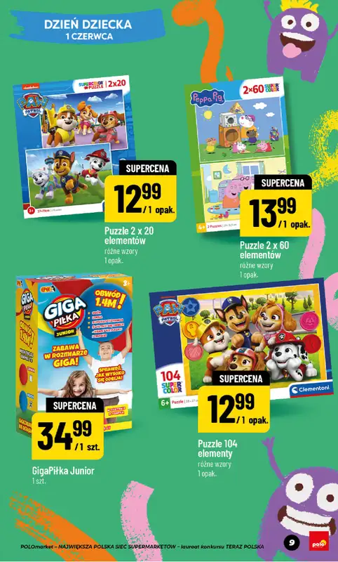 POLOmarket - gazetka promocyjna Katalog Dzień Dziecka od piątku 15.05 do czwartku 04.06 - strona 9