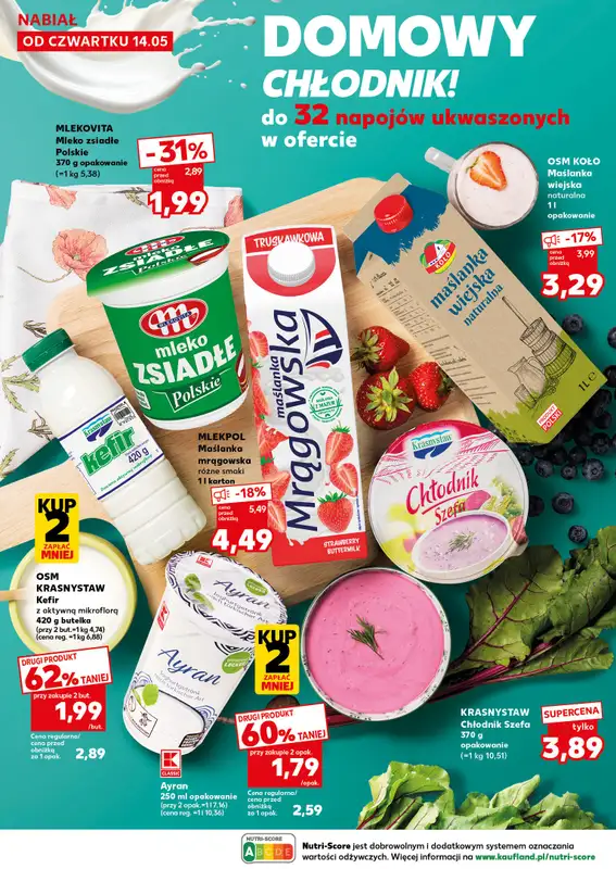 Kaufland - gazetka promocyjna Oferta Kaufland - SUPER SOBOTA od soboty 16.05 do soboty 16.05 - strona 14