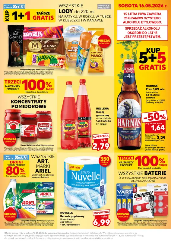 Kaufland - gazetka promocyjna Oferta Kaufland - SUPER SOBOTA od soboty 16.05 do soboty 16.05 - strona 3