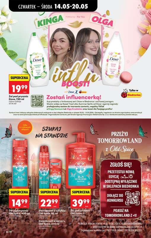 Biedronka - gazetka promocyjna Od czwartku od czwartku 14.05 do środy 20.05 - strona 70