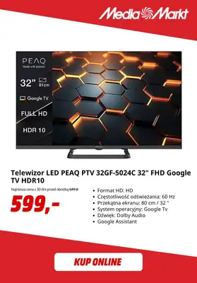 Media Markt - gazetka promocyjna Telewizory do -20% w zestawie od piątku 15.05 do środy 20.05 - strona 2