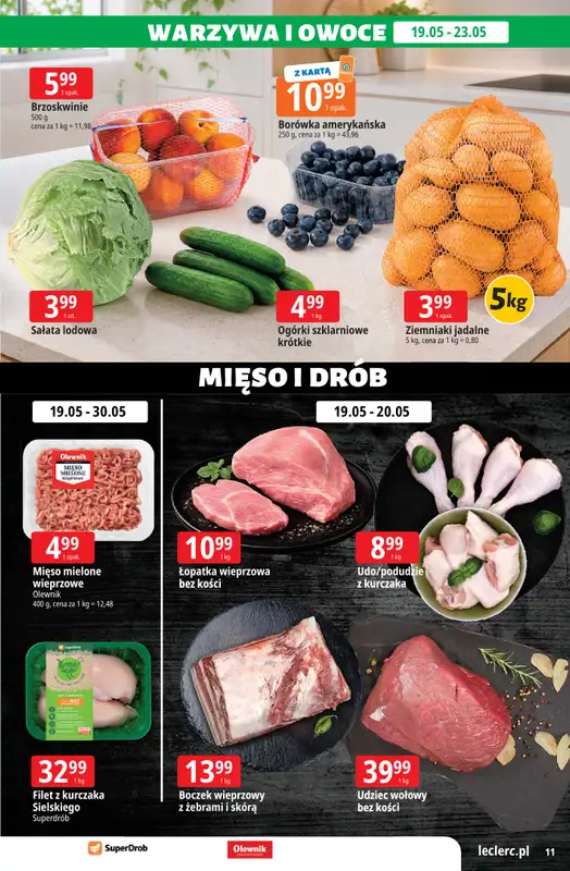 Leclerc - gazetka promocyjna Oferta Leclerc | Katalog Top Marki od wtorku 19.05 do soboty 30.05 - strona 11