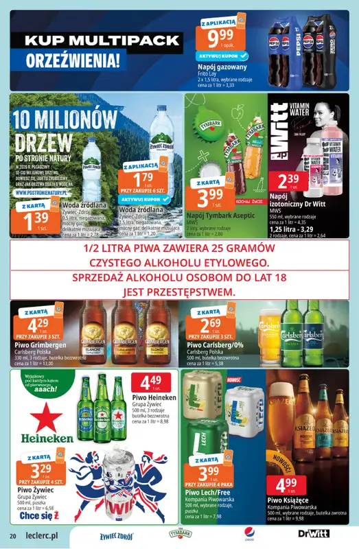 Leclerc - gazetka promocyjna Oferta Leclerc | Katalog Top Marki od wtorku 19.05 do soboty 30.05 - strona 20