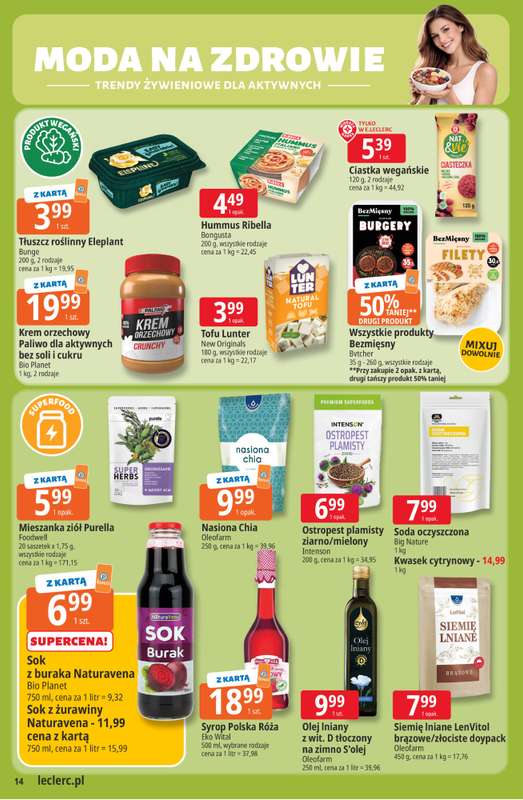 Leclerc - gazetka promocyjna Oferta Leclerc | Katalog Top Marki od wtorku 19.05 do soboty 30.05 - strona 14