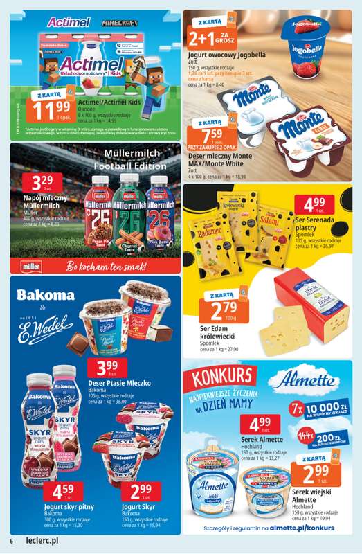 Leclerc - gazetka promocyjna Oferta Leclerc | Katalog Top Marki od wtorku 19.05 do soboty 30.05 - strona 6