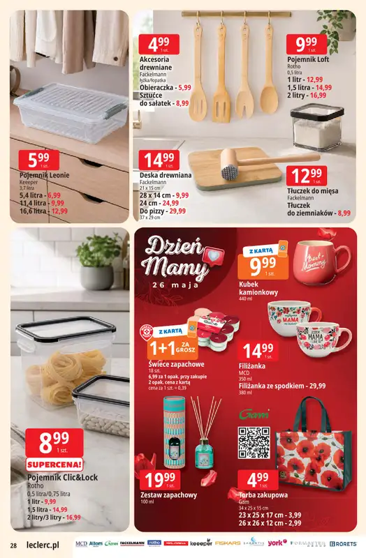 Leclerc - gazetka promocyjna Oferta Leclerc | Katalog Top Marki od wtorku 19.05 do soboty 30.05 - strona 28