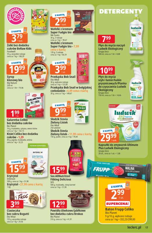 Leclerc - gazetka promocyjna Oferta Leclerc | Katalog Top Marki od wtorku 19.05 do soboty 30.05 - strona 17