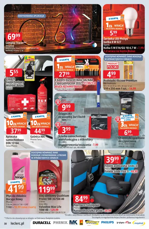 Leclerc - gazetka promocyjna Oferta Leclerc | Katalog Top Marki od wtorku 19.05 do soboty 30.05 - strona 30