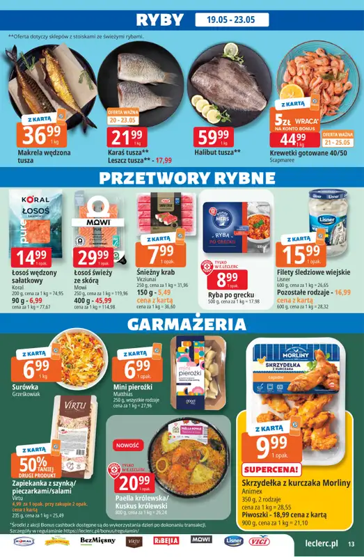 Leclerc - gazetka promocyjna Oferta Leclerc | Katalog Top Marki od wtorku 19.05 do soboty 30.05 - strona 13