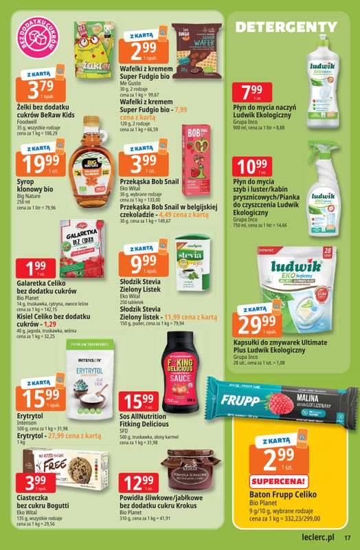 Leclerc - gazetka promocyjna Oferta Leclerc | Katalog Top Marki od wtorku 19.05 do soboty 30.05 - strona 17