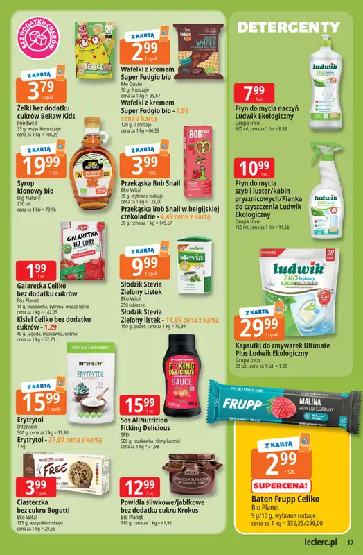 Leclerc - gazetka promocyjna Oferta Leclerc | Katalog Top Marki od wtorku 19.05 do soboty 30.05 - strona 17