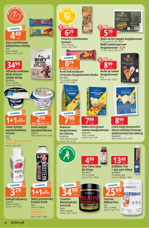Leclerc - gazetka promocyjna Oferta Leclerc | Katalog Top Marki od wtorku 19.05 do soboty 30.05 - strona 16