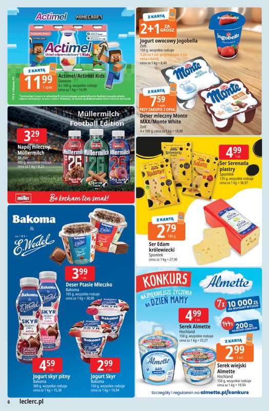 Leclerc - gazetka promocyjna Oferta Leclerc | Katalog Top Marki od wtorku 19.05 do soboty 30.05 - strona 6