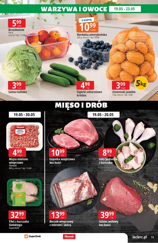Leclerc - gazetka promocyjna Oferta Leclerc | Katalog Top Marki od wtorku 19.05 do soboty 30.05 - strona 11