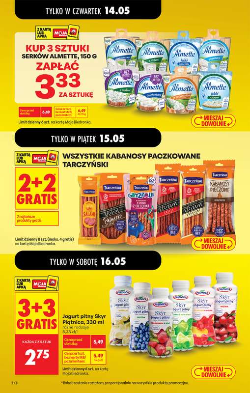 Biedronka - gazetka promocyjna Od czwartku, Z ladą tradycyjną od czwartku 14.05 do środy 20.05 - strona 4