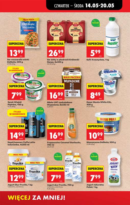 Biedronka - gazetka promocyjna Od czwartku, Z ladą tradycyjną od czwartku 14.05 do środy 20.05 - strona 51