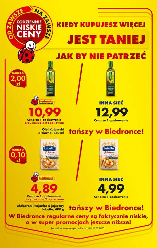 Biedronka - gazetka promocyjna Od czwartku, Z ladą tradycyjną od czwartku 14.05 do środy 20.05 - strona 19