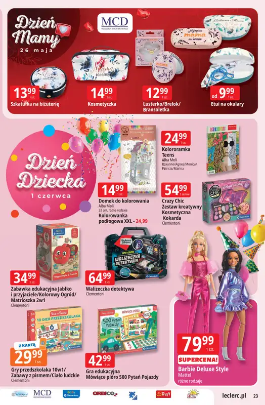 Leclerc - gazetka promocyjna Oferta Leclerc | Katalog Top Marki od wtorku 19.05 do soboty 30.05 - strona 23