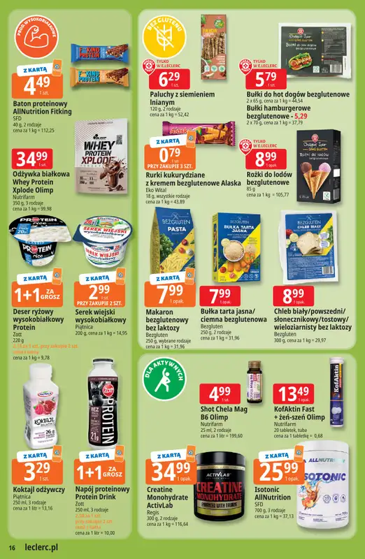 Leclerc - gazetka promocyjna Oferta Leclerc | Katalog Top Marki od wtorku 19.05 do soboty 30.05 - strona 16