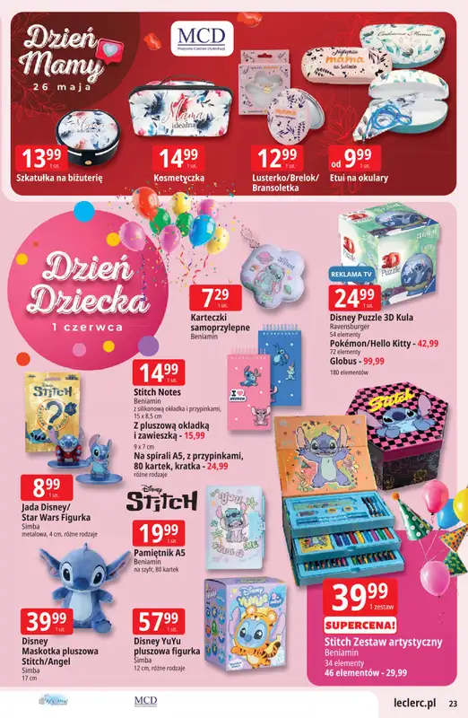 Leclerc - gazetka promocyjna Oferta Leclerc | Katalog Top Marki od wtorku 19.05 do soboty 30.05 - strona 23
