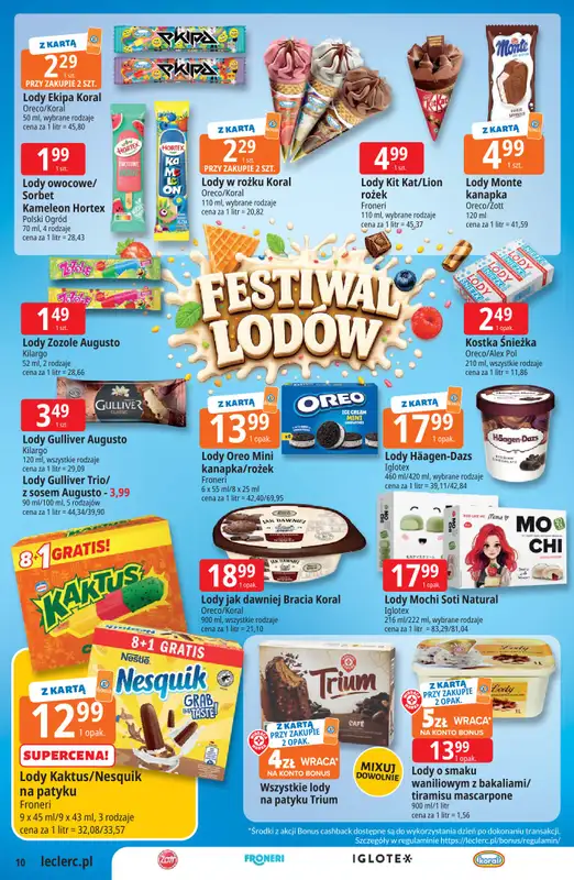 Leclerc - gazetka promocyjna Oferta Leclerc | Katalog Top Marki od wtorku 19.05 do soboty 30.05 - strona 10