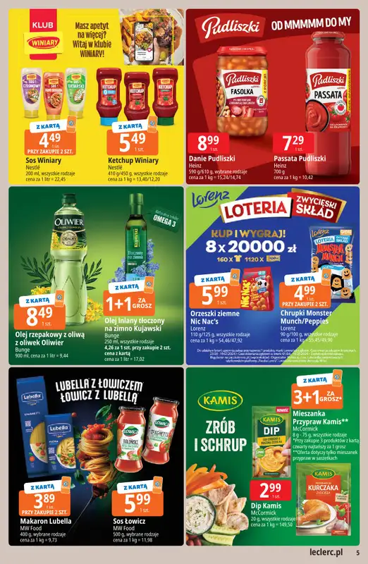 Leclerc - gazetka promocyjna Oferta Leclerc | Katalog Top Marki od wtorku 19.05 do soboty 30.05 - strona 5